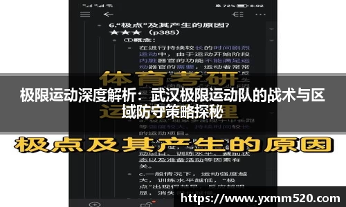极限运动深度解析:武汉极限运动队的战术与区域防守策略探秘